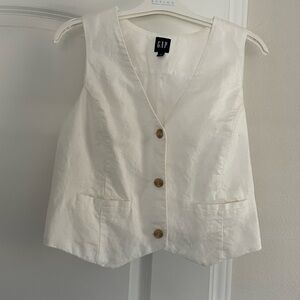 Gap Linen Cotton Vest